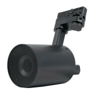 Ecler WiSpeak TUBE kabelloser Lautsprecher f&uuml;r die 3-Phasen-Stromschiene schwarz